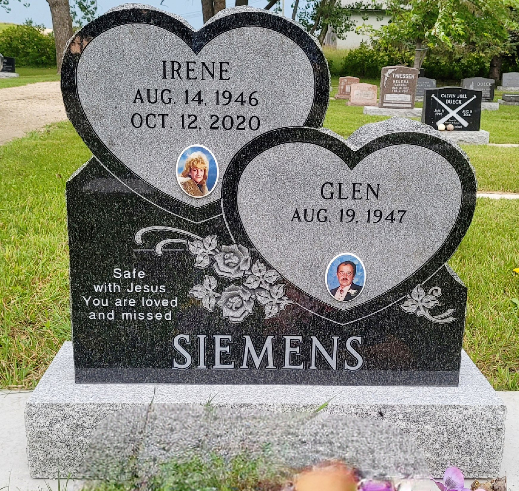 Irene and Glen Siemens